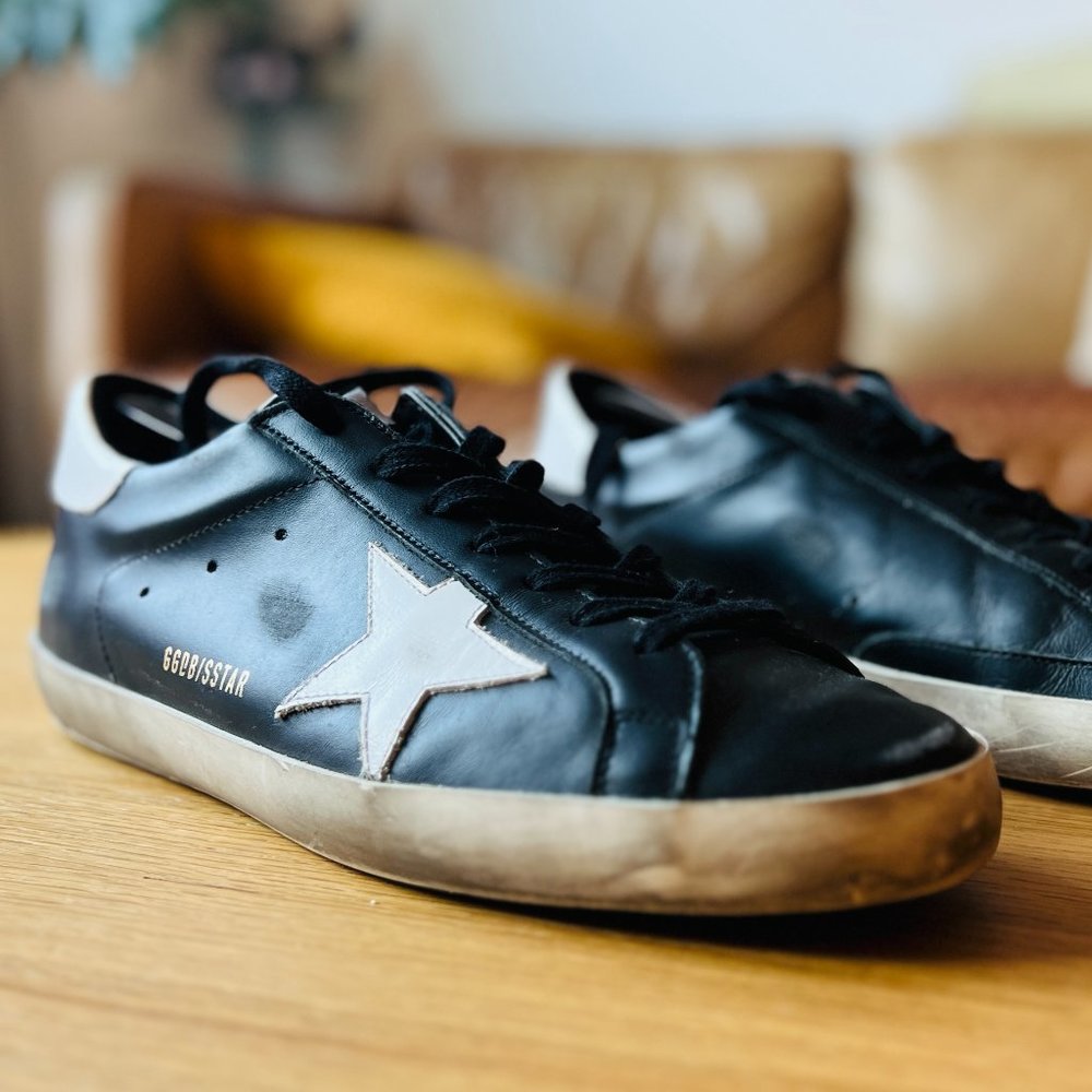 GOLDEN GOOSE GGDB - Superstar in Black / White